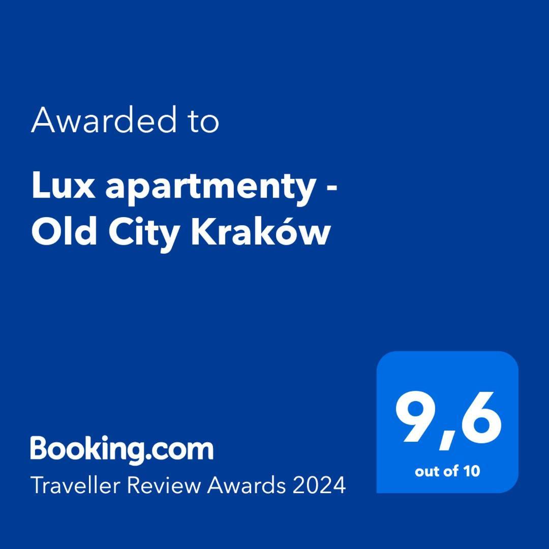 Lux Apartmenty - Old City Cracóvia Exterior foto